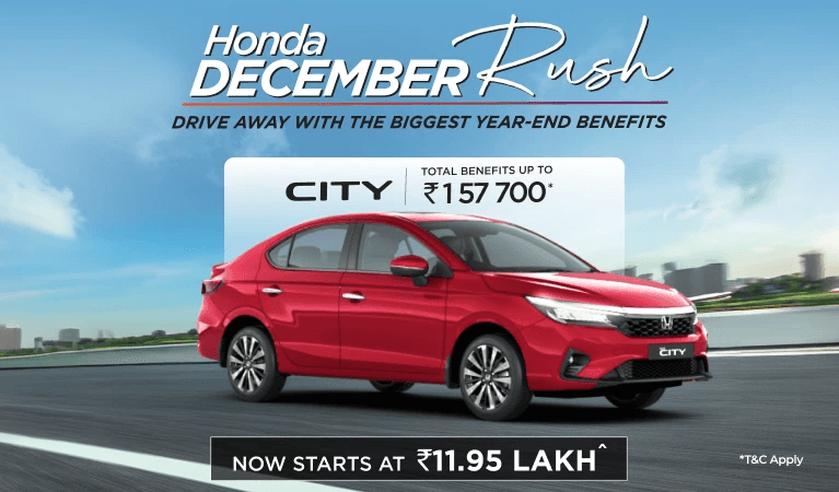Honda December Rush: Grab the Biggest Year-End Benefits Before They’re Gone!